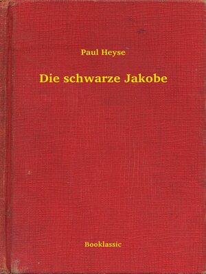 cover image of Die schwarze Jakobe